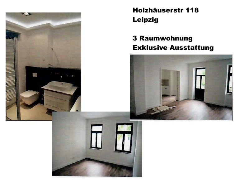 Exklusive 3 Raumwohnung als Kaptialanlage im wunderbaren Stötteritz