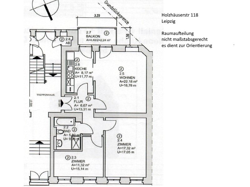 Exklusive 3 Raumwohnung als Kaptialanlage im wunderbaren Stötteritz