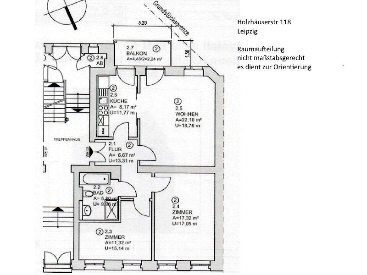 Raumaufteilung Raumaufteilung